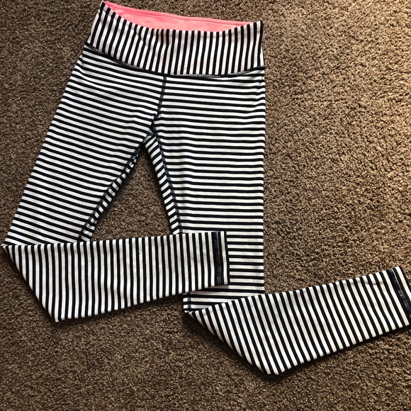 lululemon athletica Pants - RARE Lululemon Striped Leggings